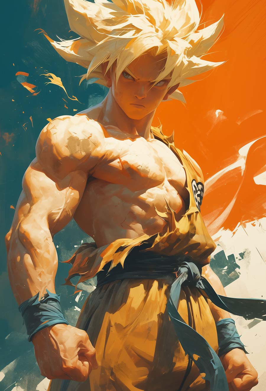 Super Saiyan by Pixelmix Studio